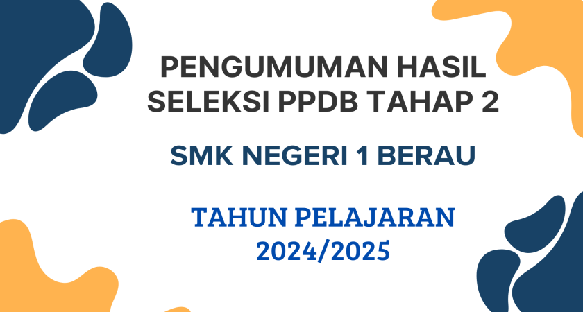 Pengumuman Hasil Seleksi PPDB Tahap Reguler Tahun Pelajaran 2024/2025