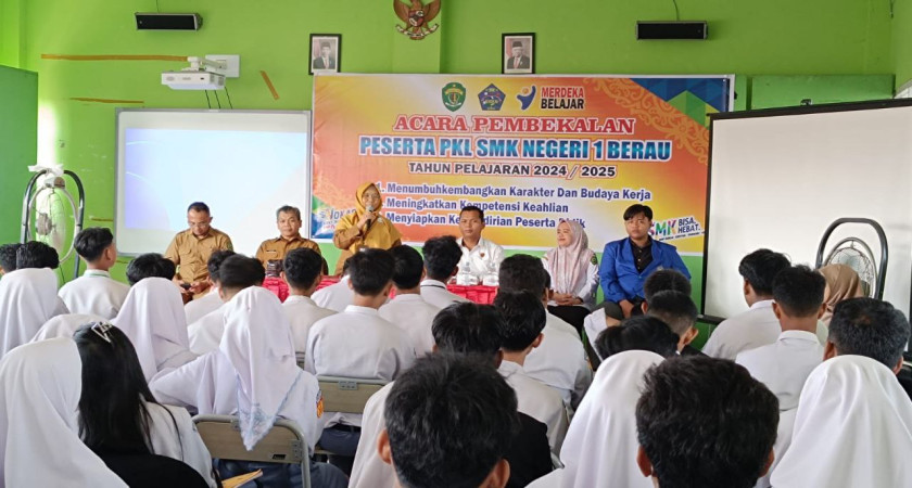 Pembekalan Peserta PKL SMKN 1 Berau Tahun Pelajaran 2024/2025