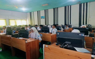 Pelaksanaan Gladi Bersih TKA di SMKN 1 Berau