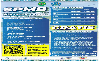 Informasi SPMB SMK Negeri 1 Berau