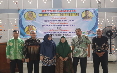 Acara Pisah Sambut Kepala SMKN 1 Berau